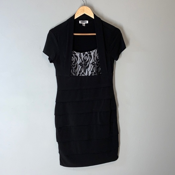 Intermission Women's Midi Dress, size 10, black - Picture 1 of 11